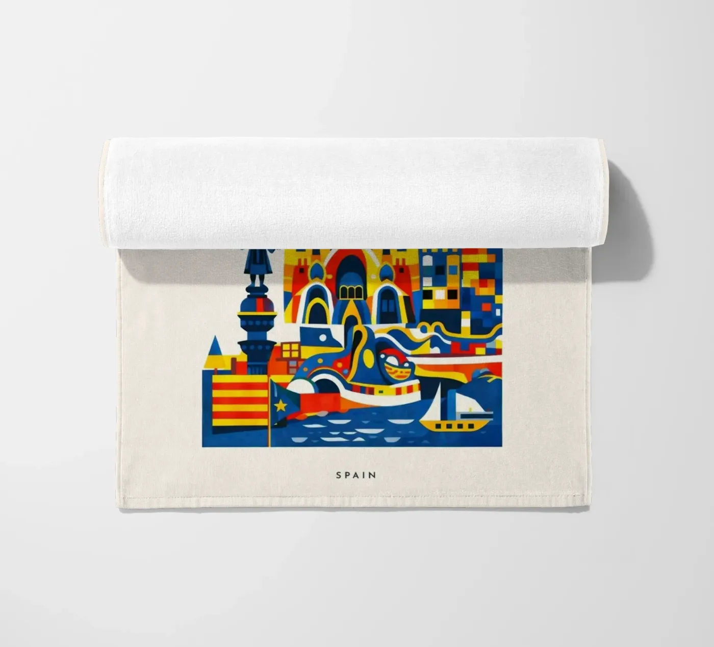 Barcelona Flat telo mare da Art Unleashed