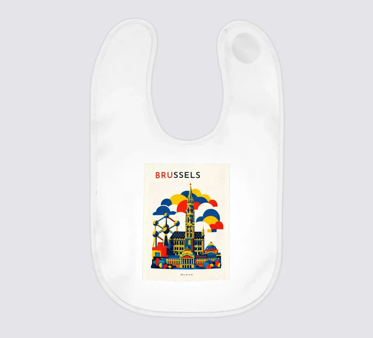 Brussels Flat bavaglino da Art Unleashed