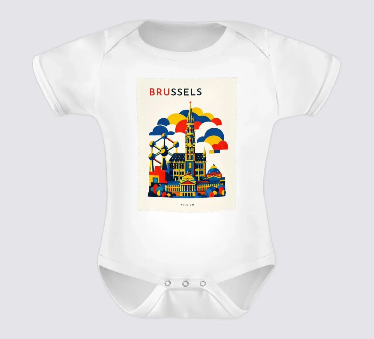 Brussels Flat body bébé de Art Unleashed