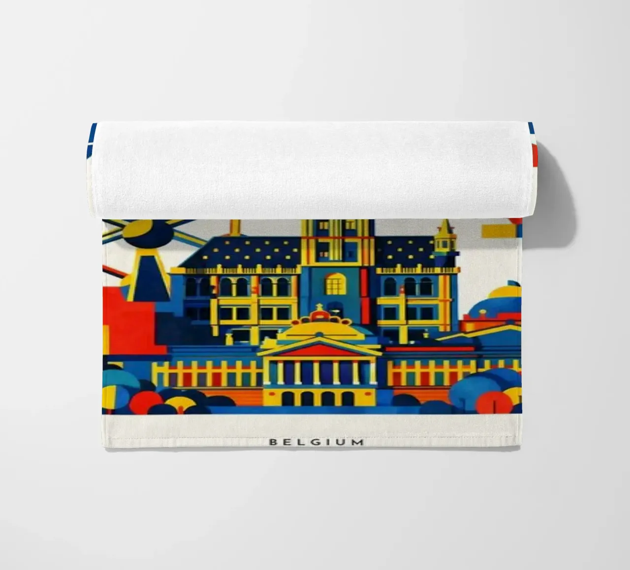 Brussels Flat telo mare da Art Unleashed