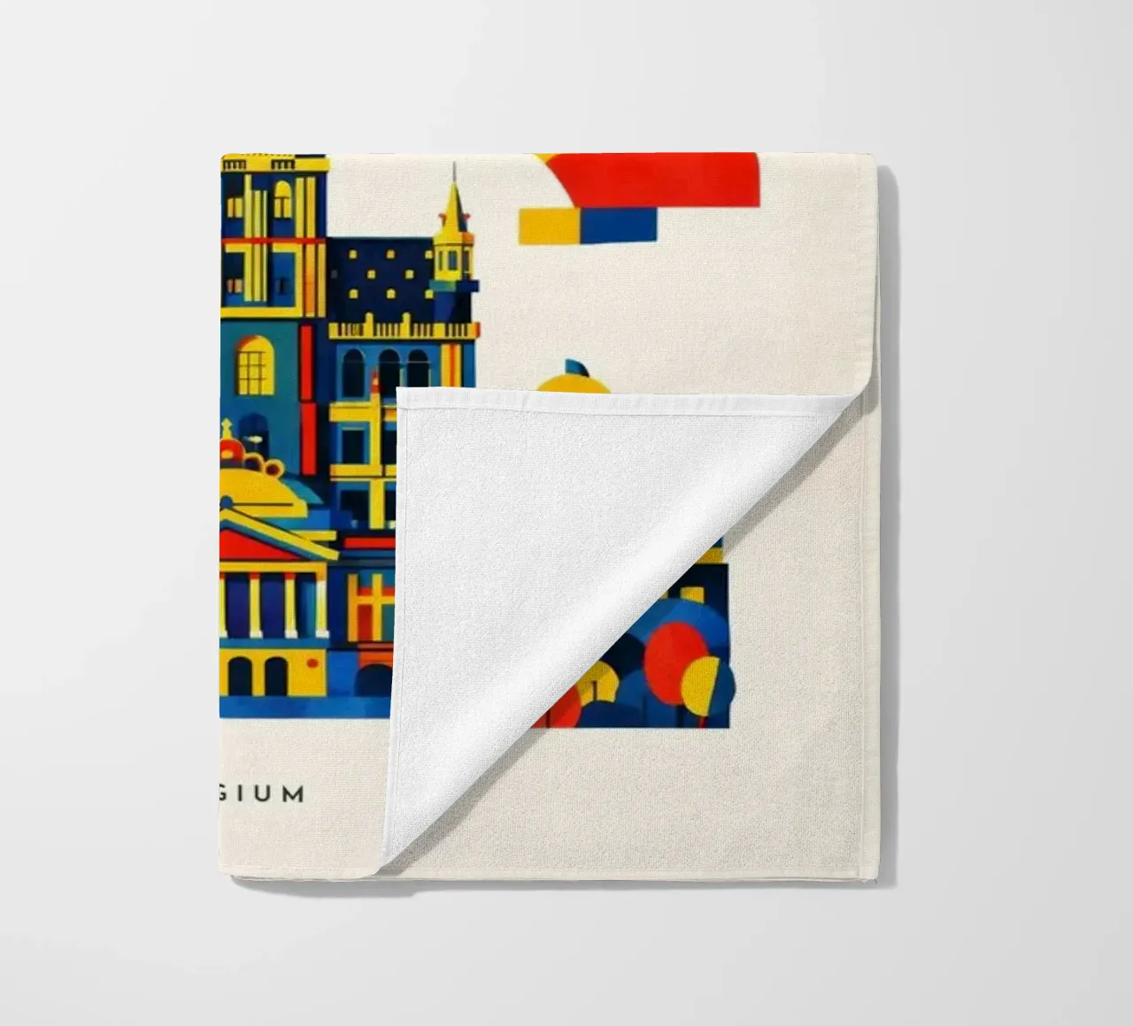 Brussels Flat telo mare da Art Unleashed