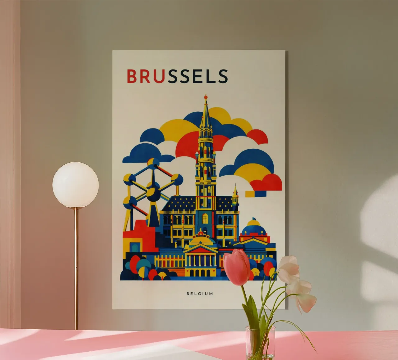 Brussels Flat plexiglass da Art Unleashed