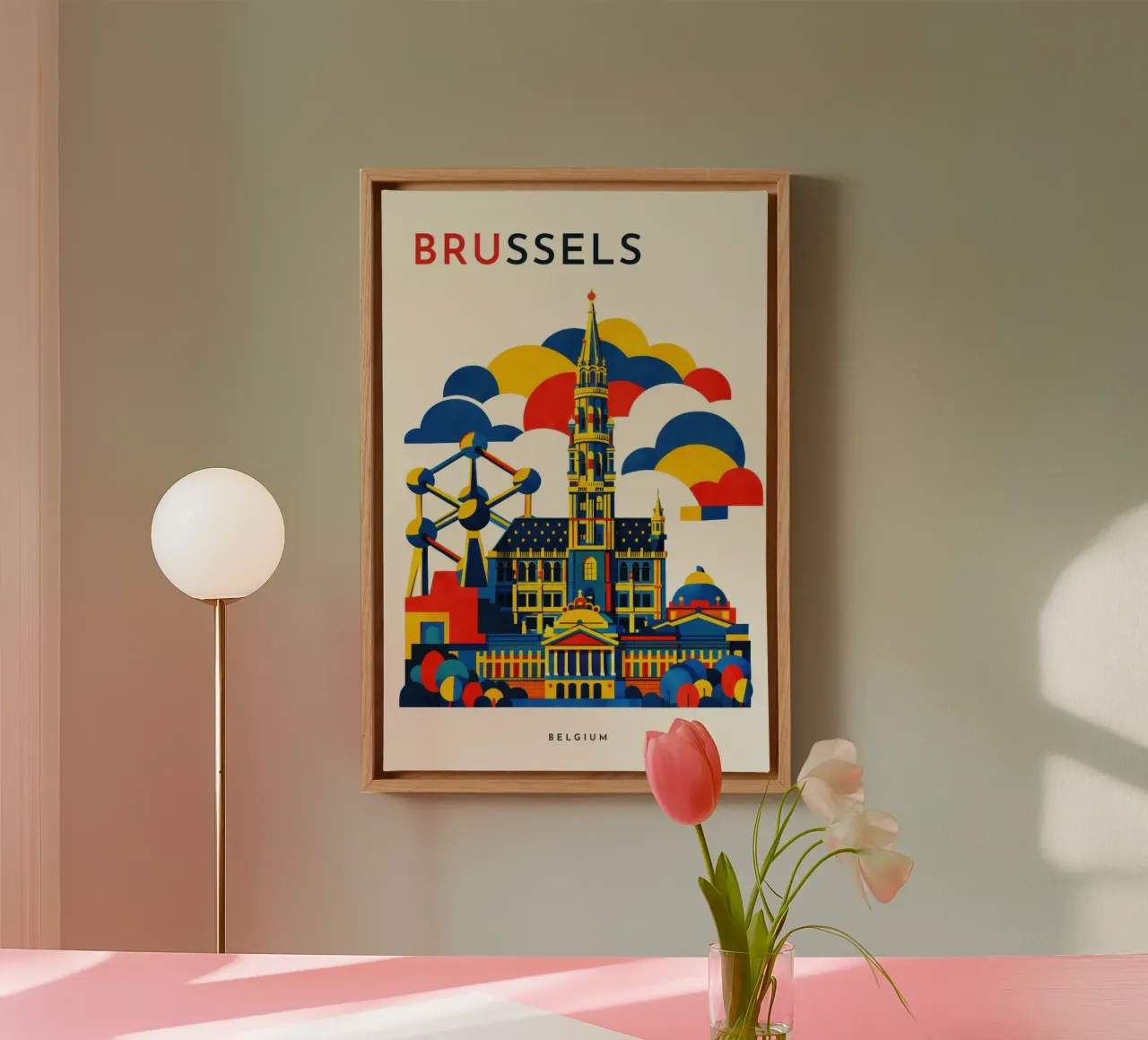 Brussels Flat tela da Art Unleashed