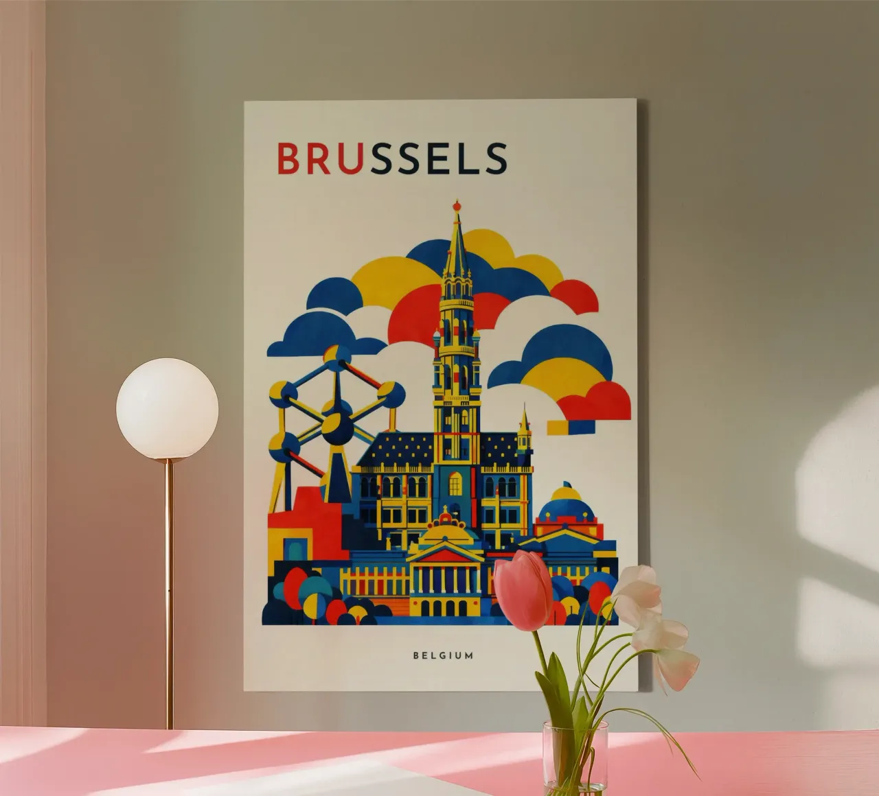 Brussels Flat tela da Art Unleashed