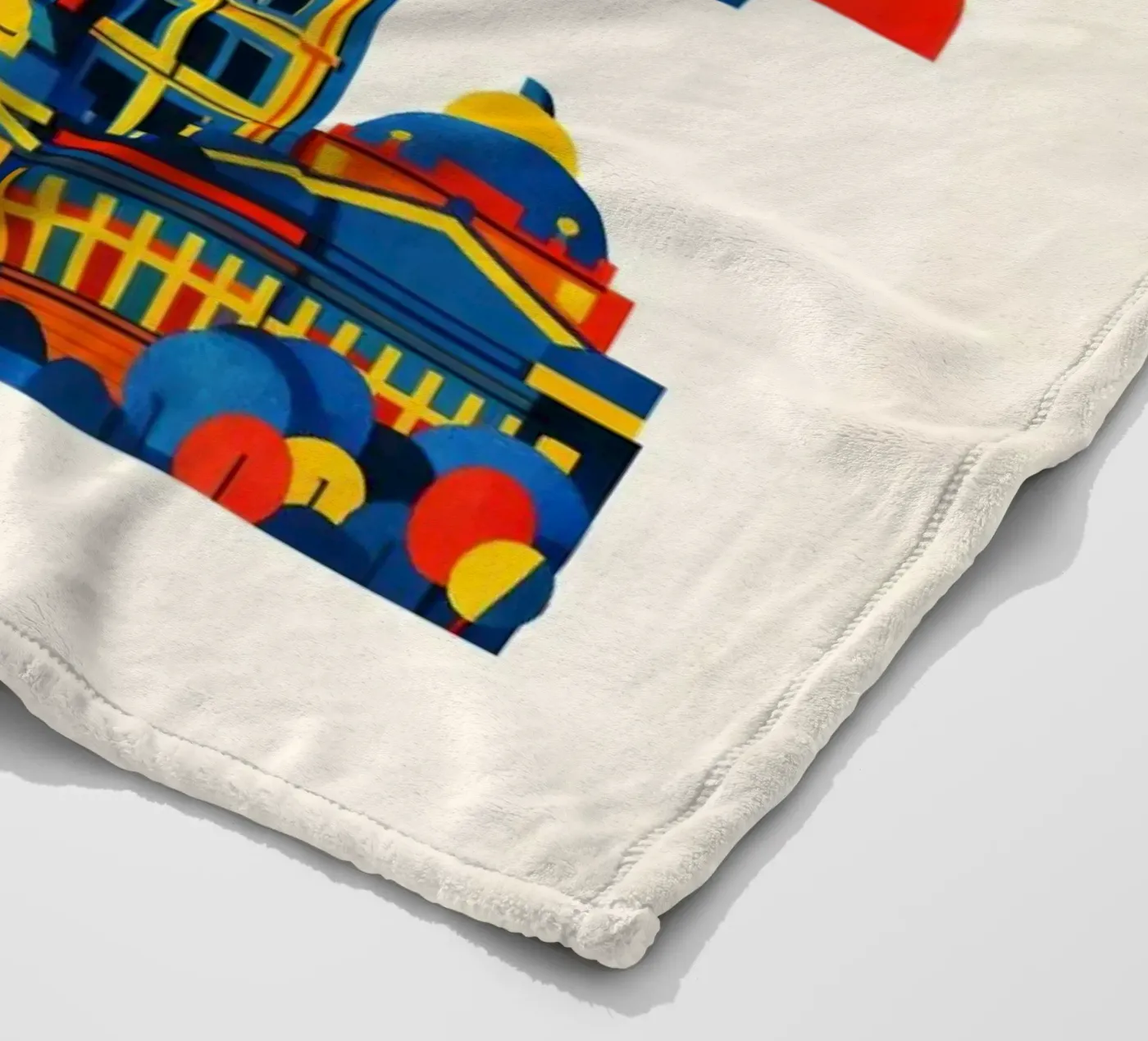 Brussels Flat Fleecedecke von Art Unleashed