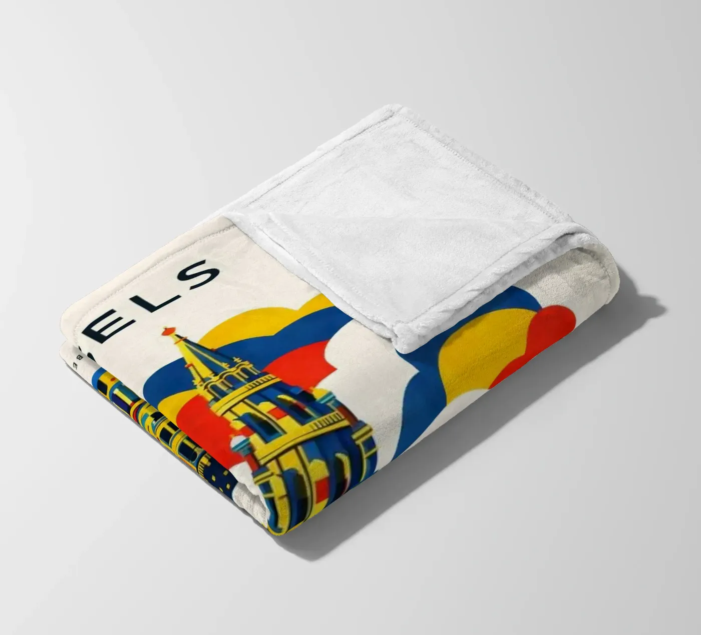 Brussels Flat Fleecedecke von Art Unleashed