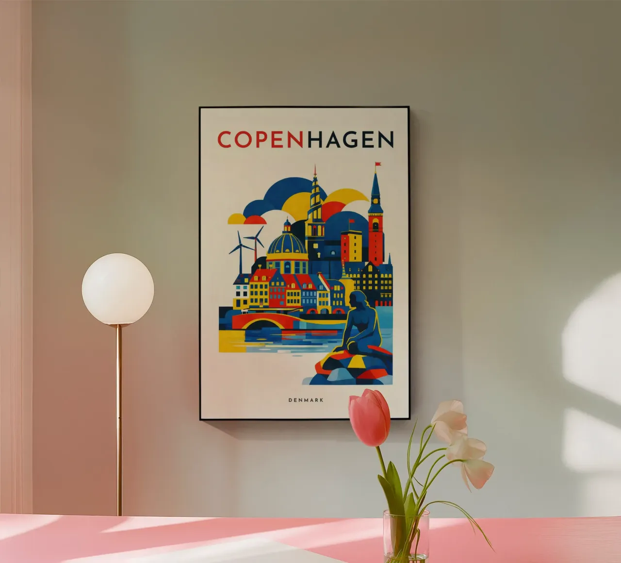 Copenhagen Flat plexiglass da Art Unleashed