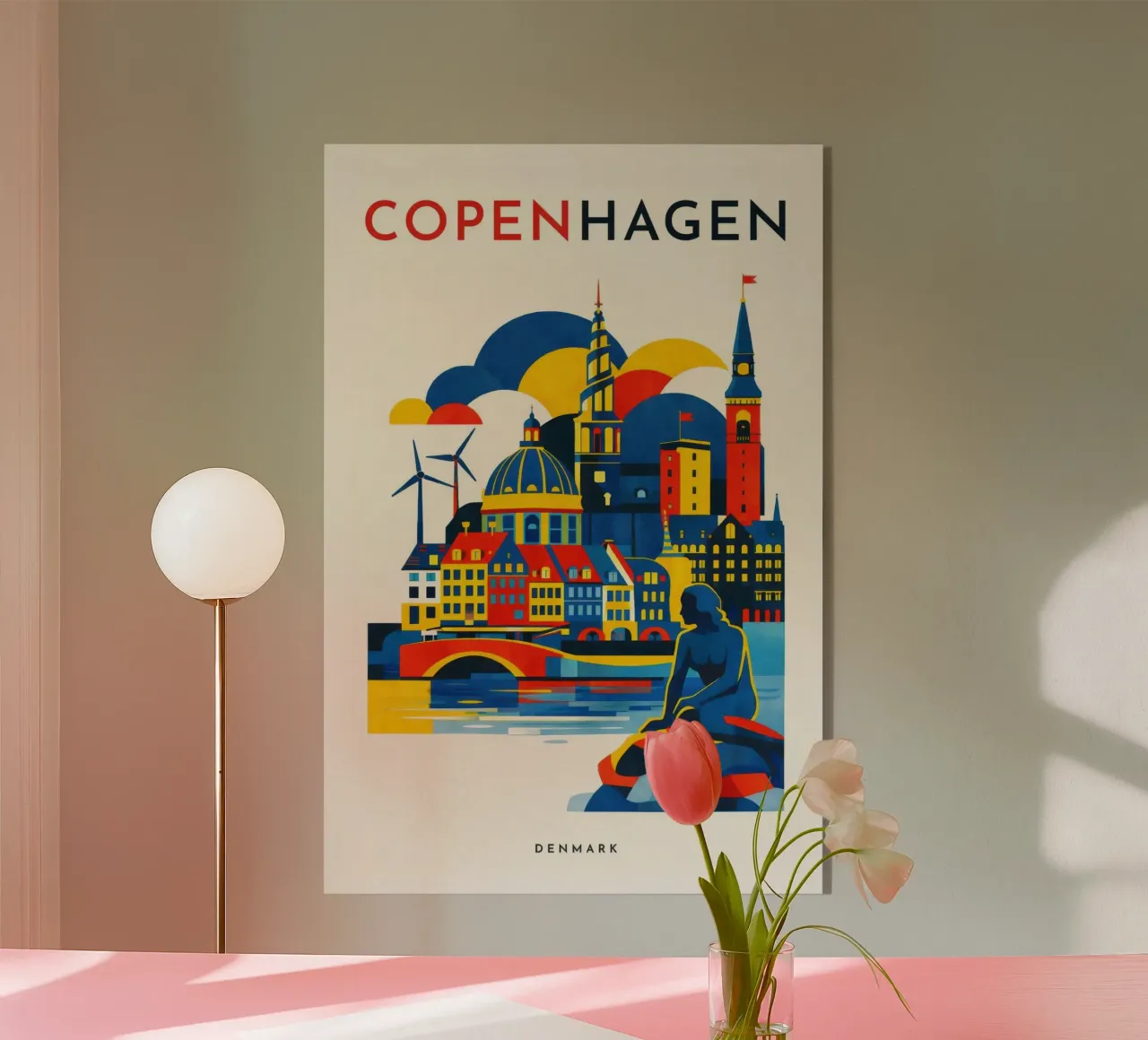 Copenhagen Flat plexiglass da Art Unleashed