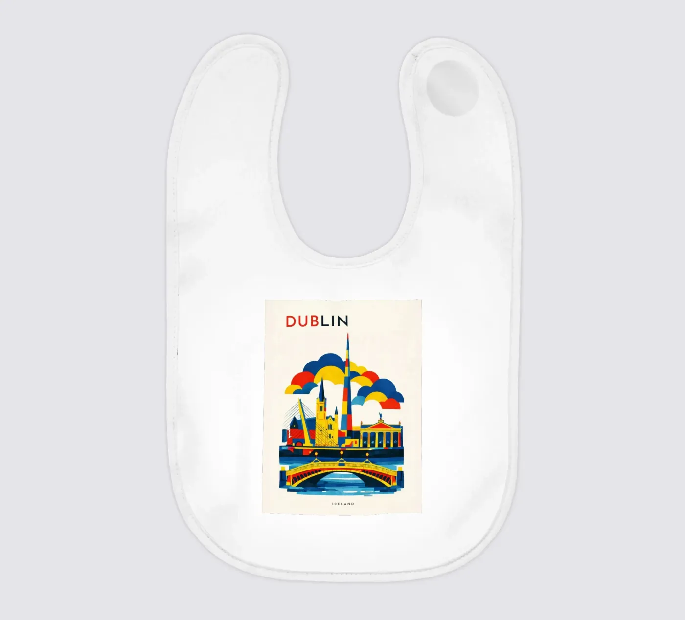 Dublin Flat bavaglino da Art Unleashed