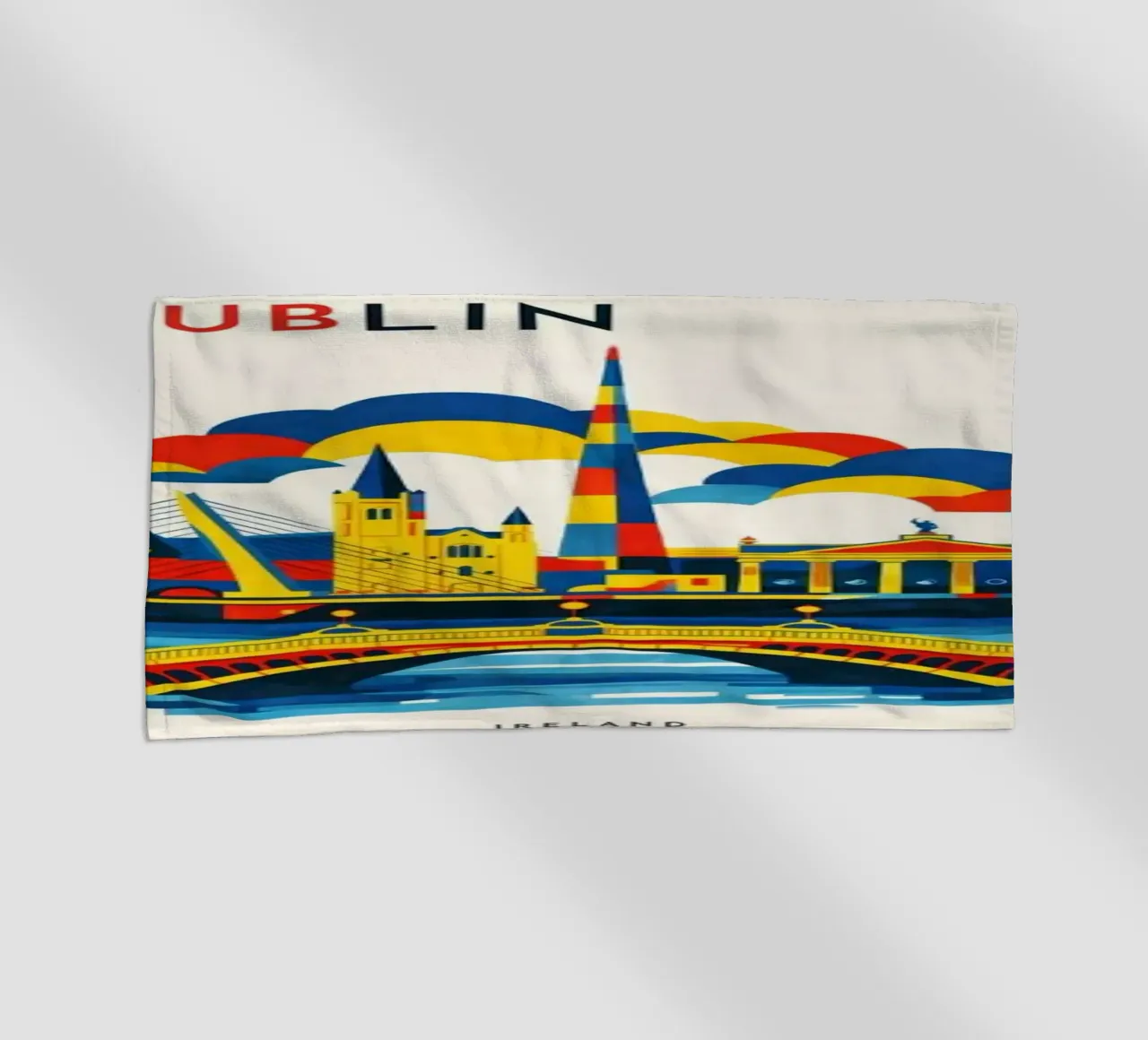 Dublin Flat telo mare da Art Unleashed