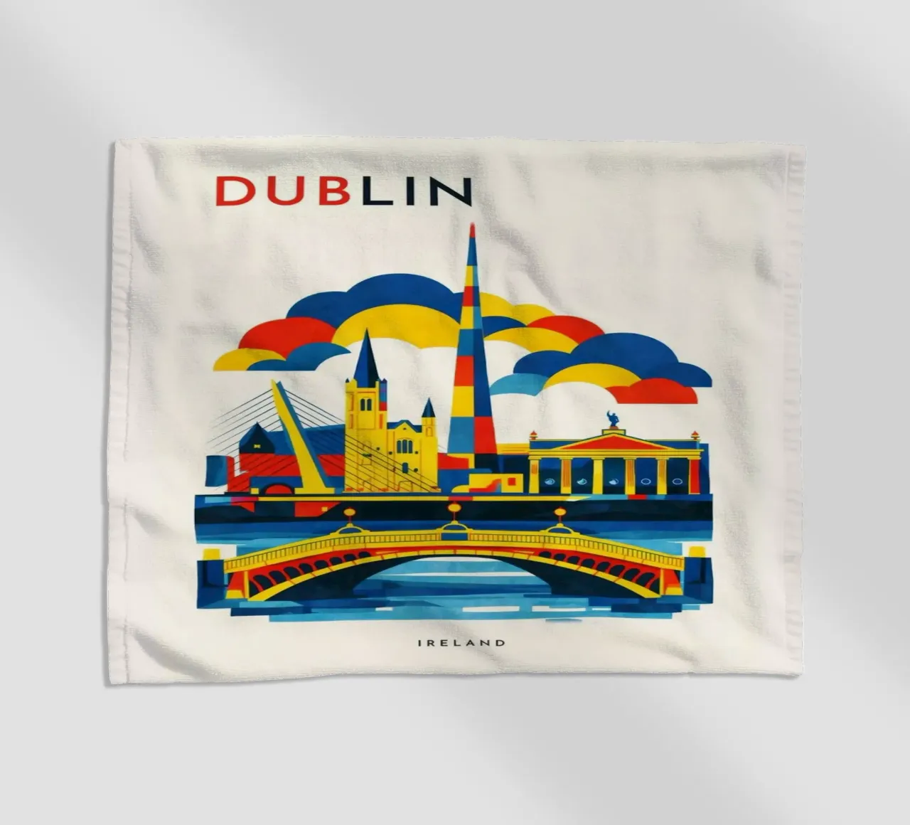 Dublin Flat telo mare da Art Unleashed