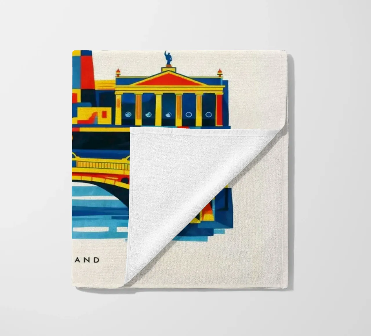 Dublin Flat telo mare da Art Unleashed