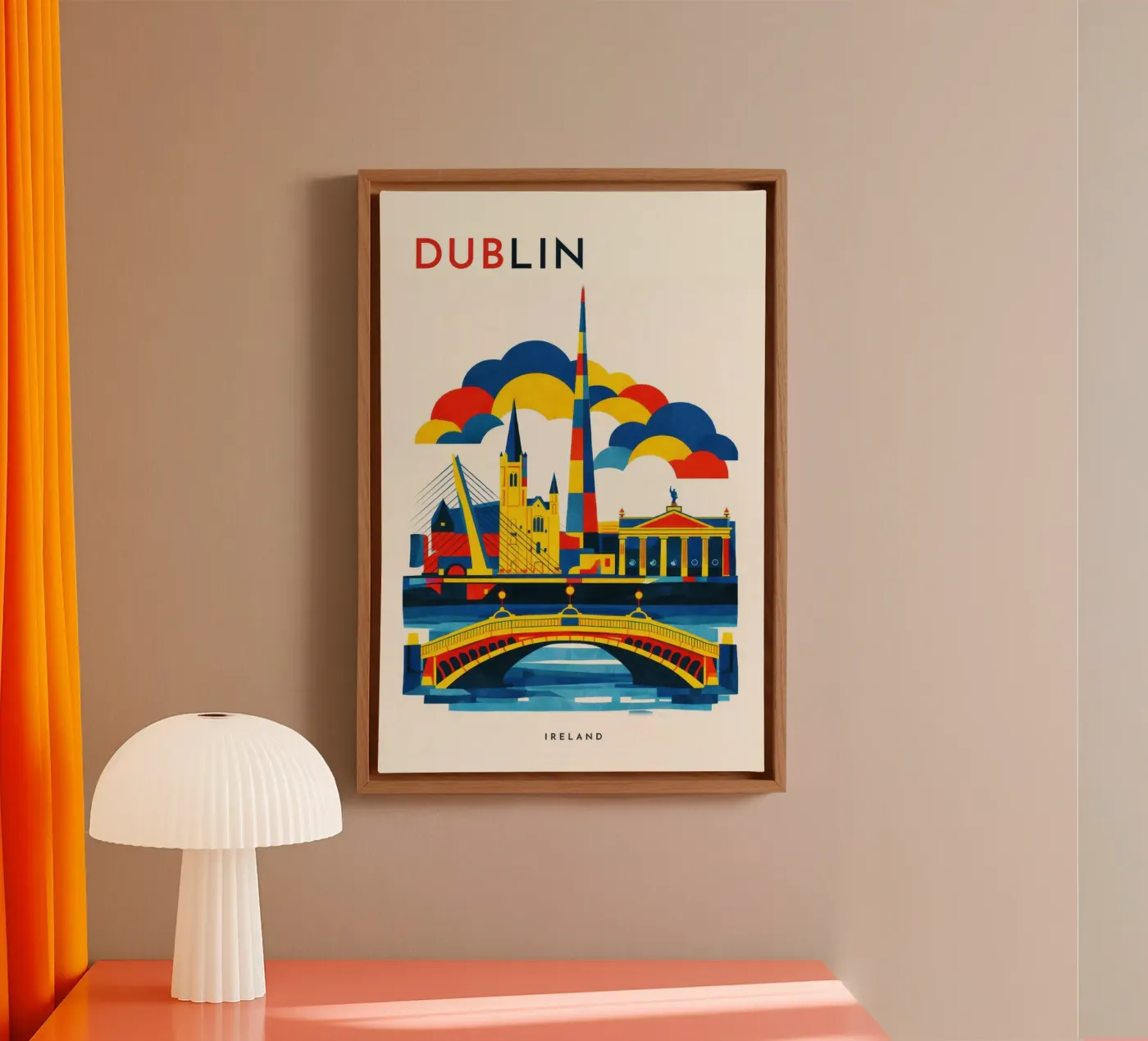 Dublin Flat tela da Art Unleashed