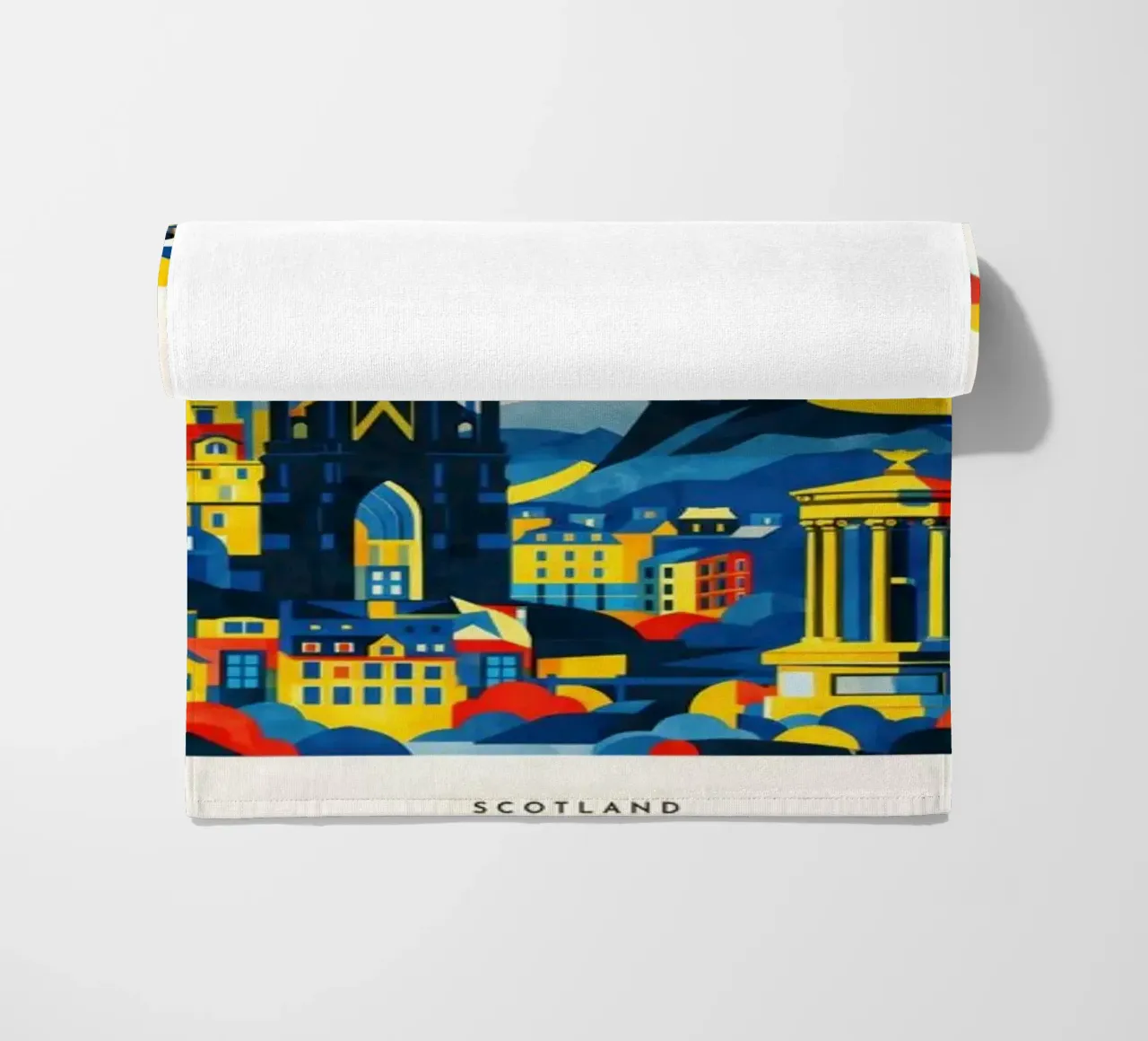 Edinburgh Flat telo mare da Art Unleashed