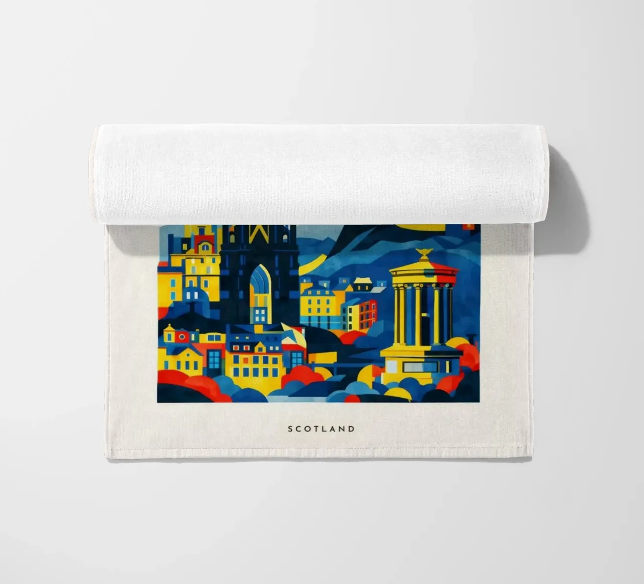 Edinburgh Flat telo mare da Art Unleashed