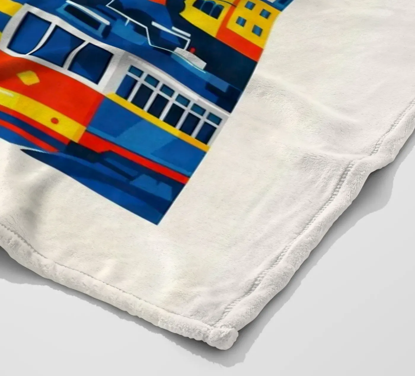 Lisbon Flat fleecedeken van Art Unleashed