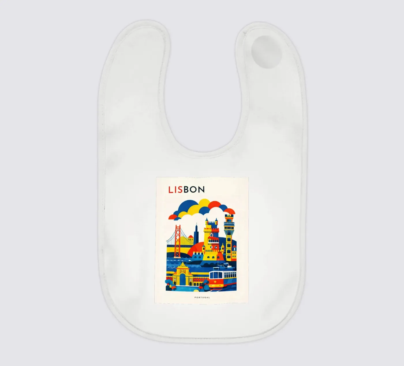 Lisbon Flat bavaglino da Art Unleashed