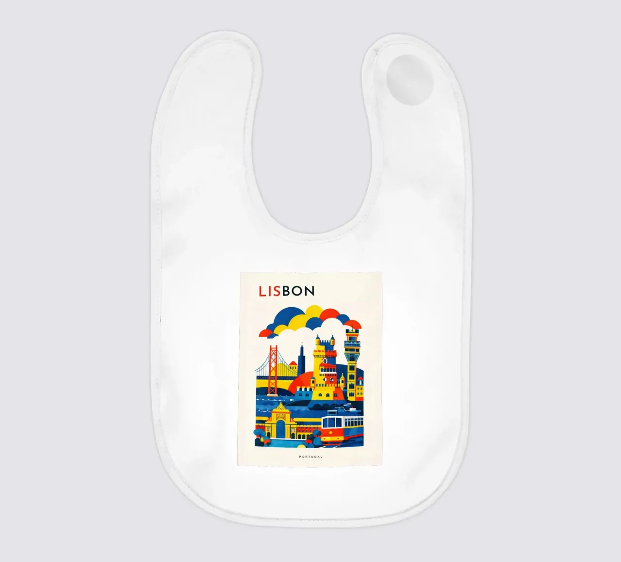 Lisbon Flat bavaglino da Art Unleashed