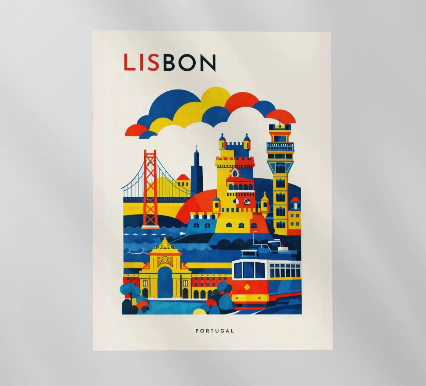 Lisbon Flat pellicola backlit da Art Unleashed