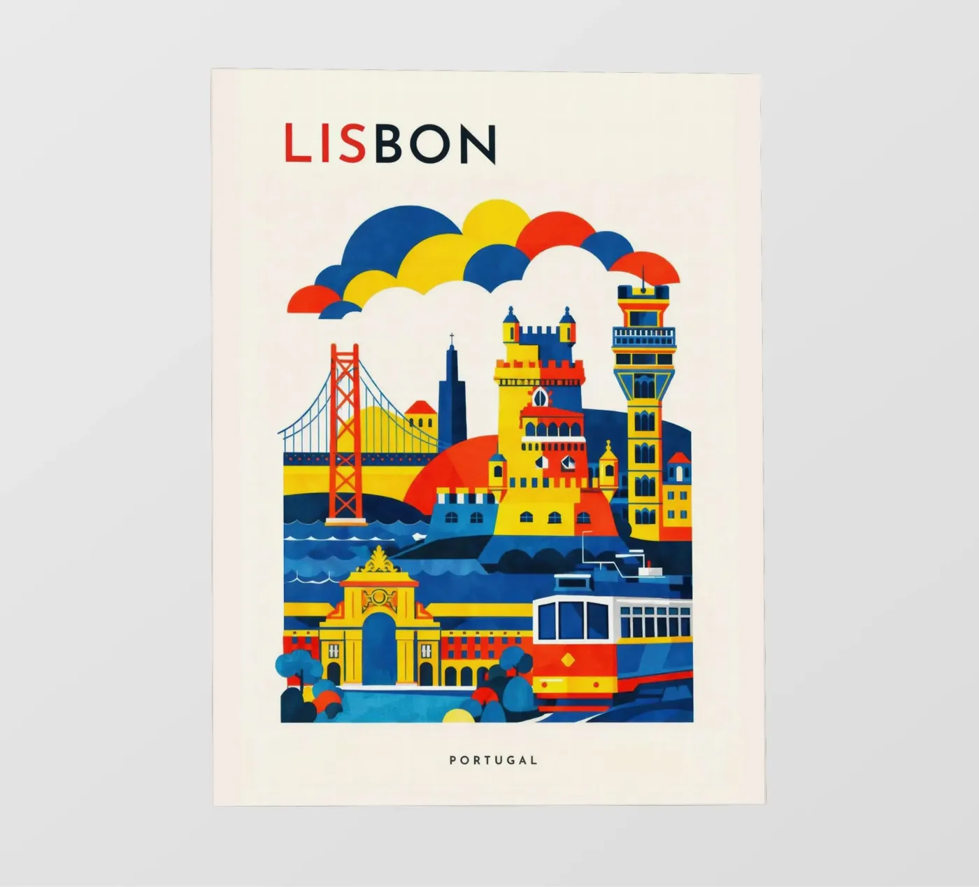 Lisbon Flat pellicola backlit da Art Unleashed