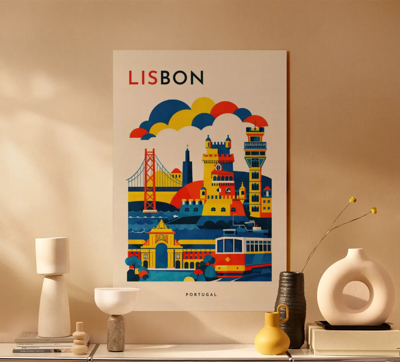 Lisbon Flat plexiglas de Art Unleashed