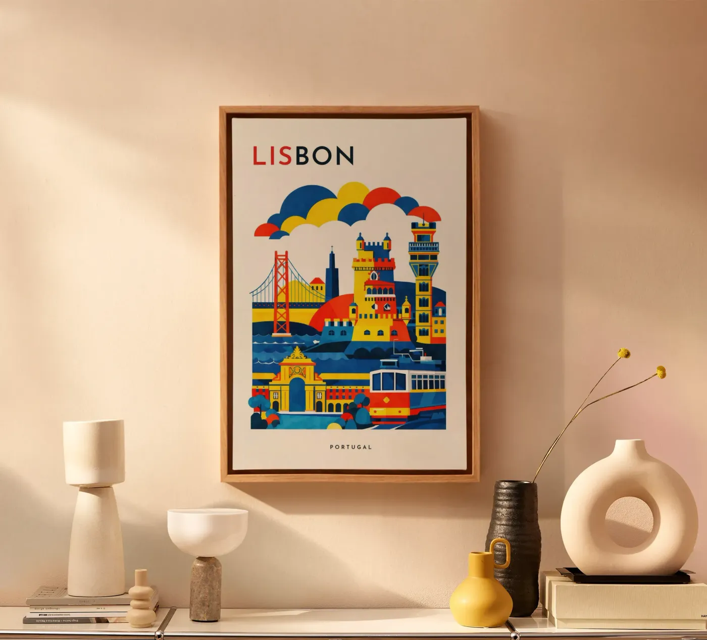 Lisbon Flat tela da Art Unleashed