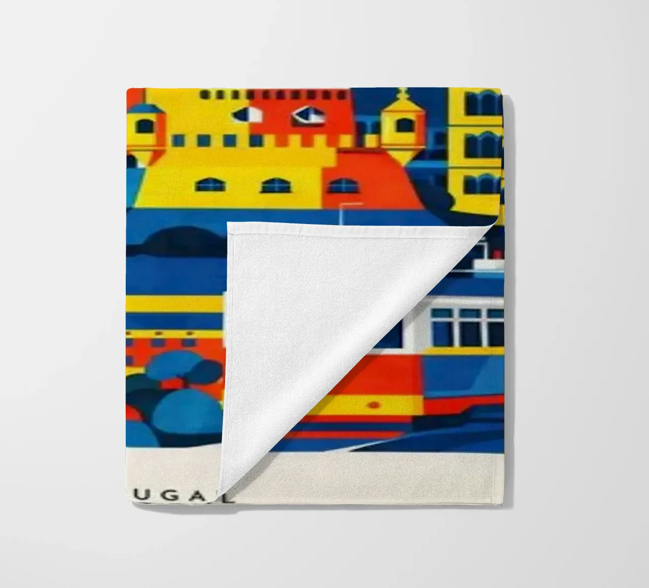 Lisbon Flat telo mare da Art Unleashed