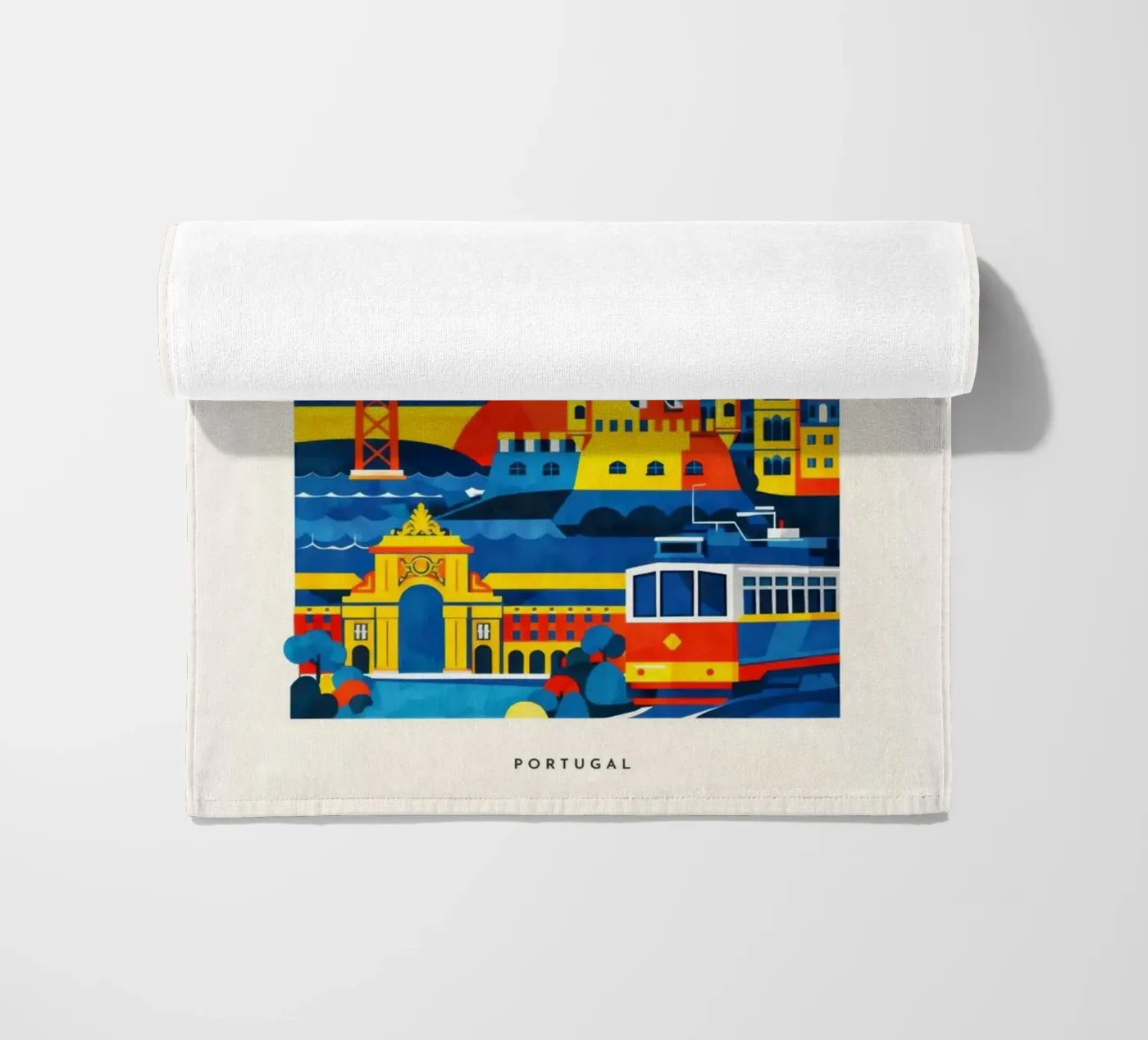Lisbon Flat telo mare da Art Unleashed