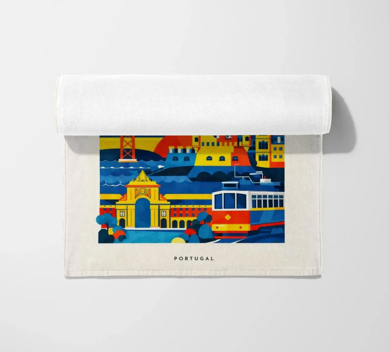 Lisbon Flat telo mare da Art Unleashed