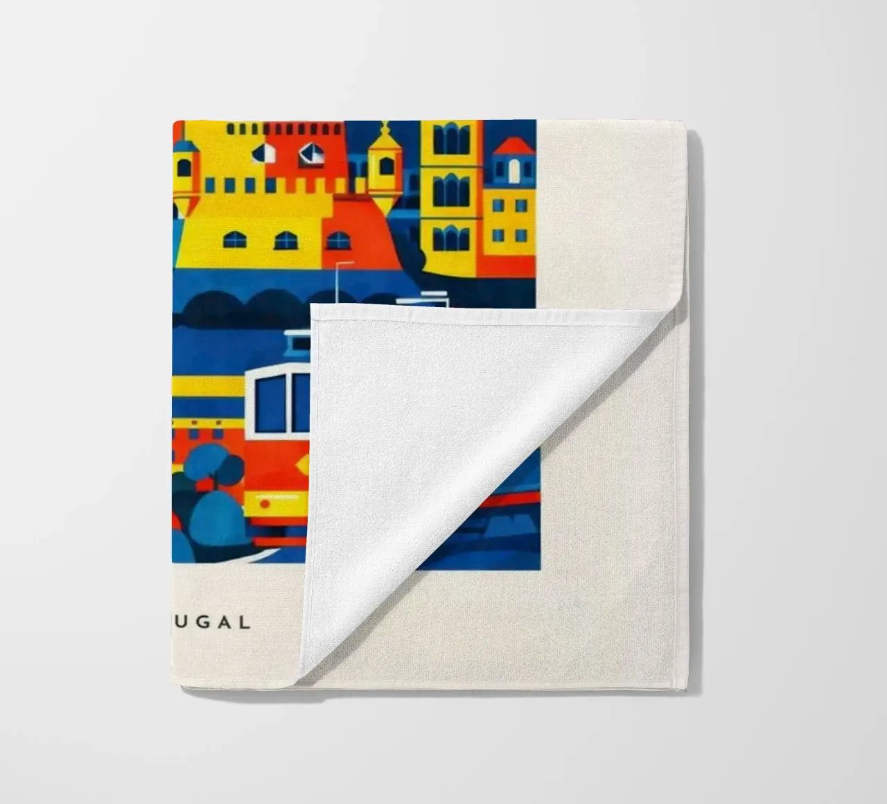 Lisbon Flat telo mare da Art Unleashed