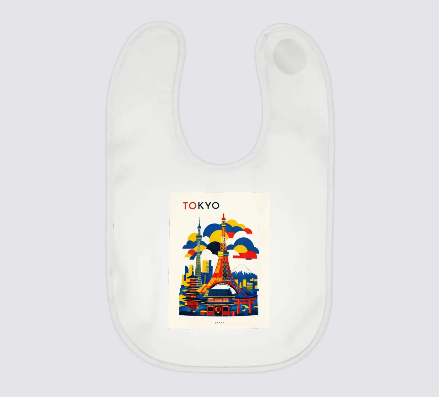 Tokyo Flat bavaglino da Art Unleashed