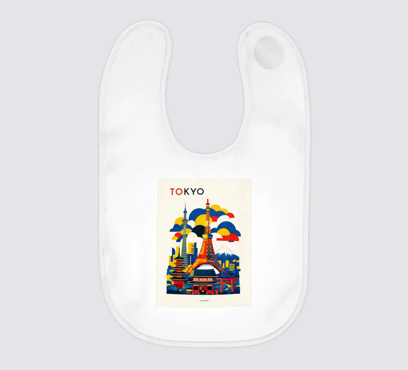 Tokyo Flat bavaglino da Art Unleashed