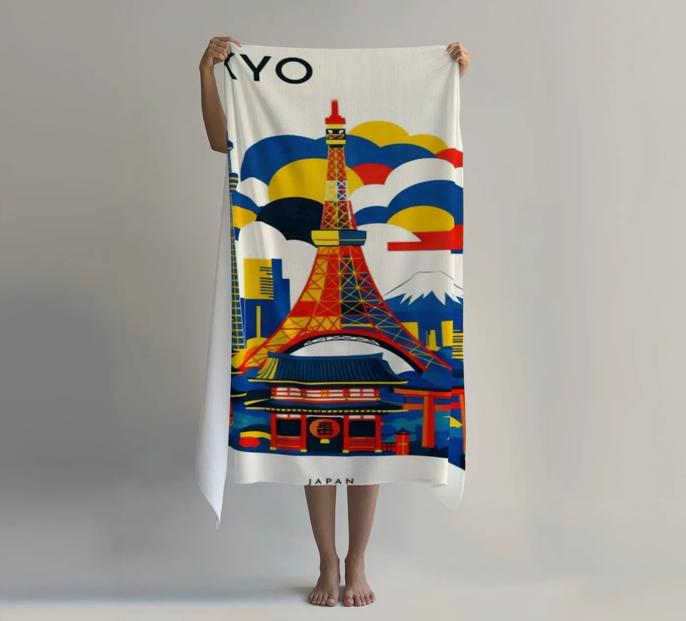 Tokyo Flat telo mare da Art Unleashed