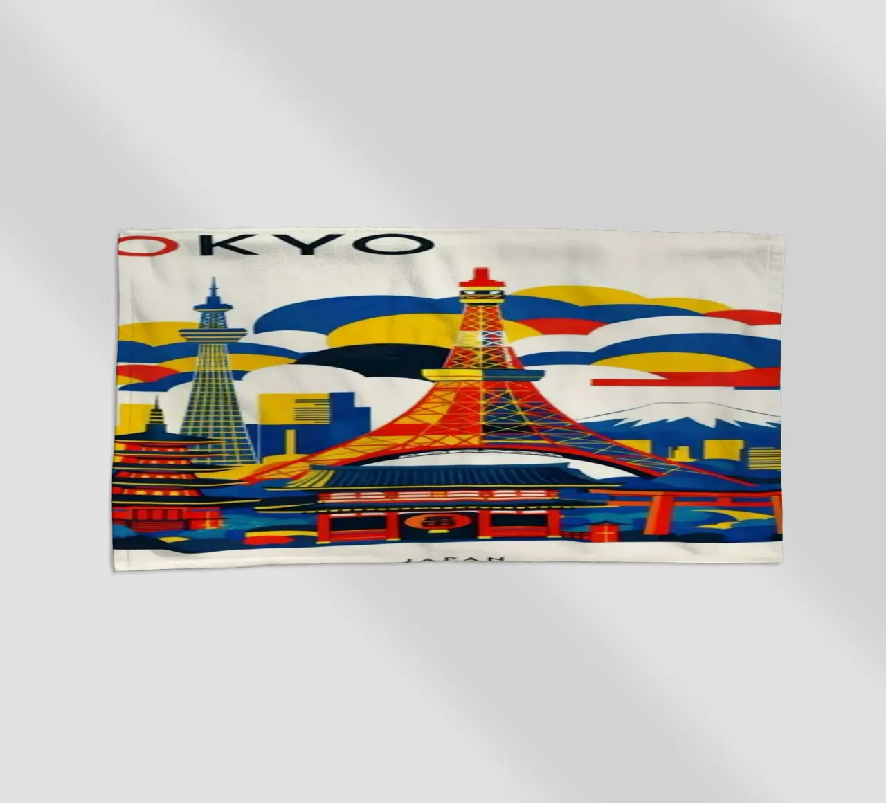 Tokyo Flat telo mare da Art Unleashed