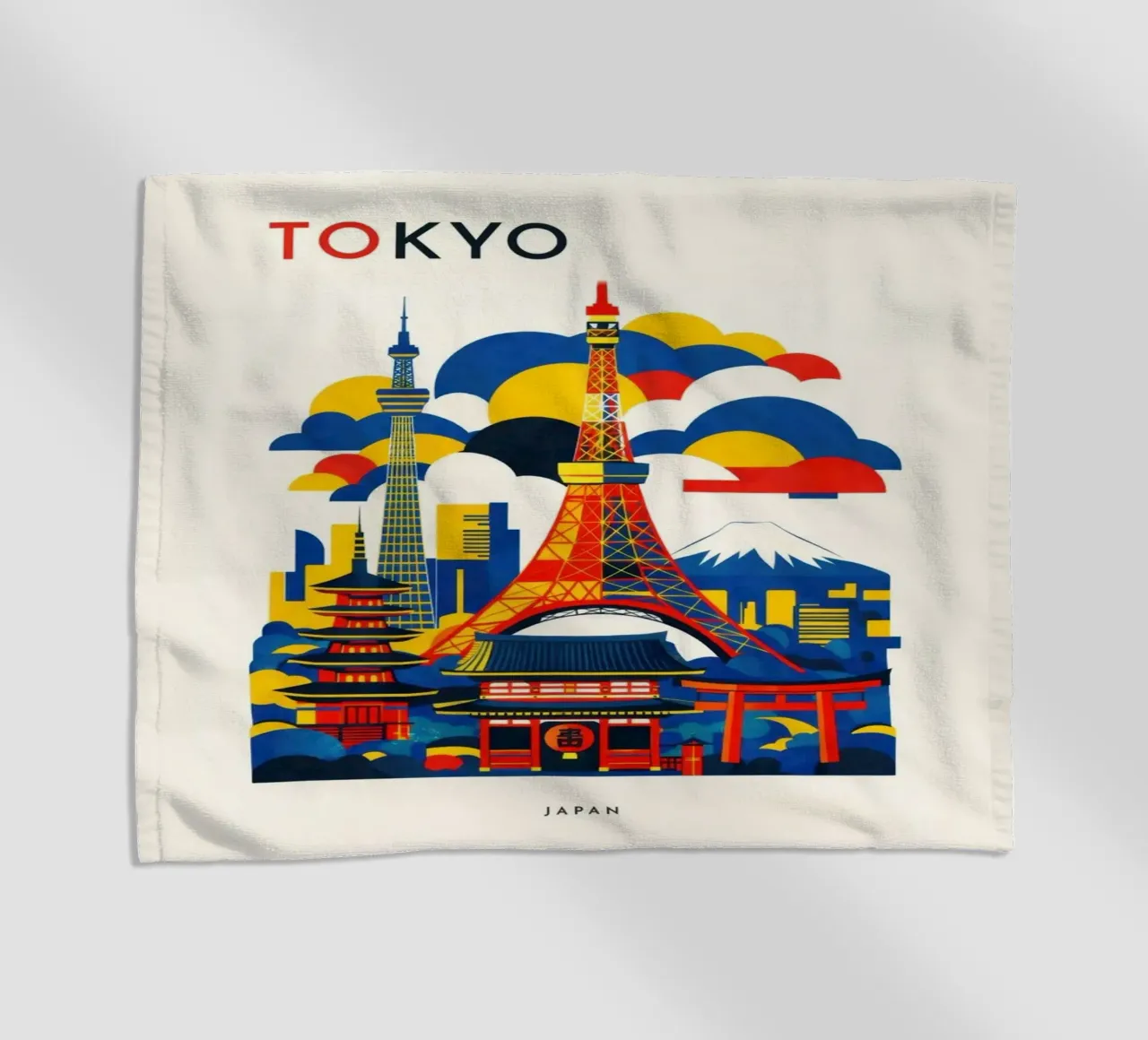 Tokyo Flat telo mare da Art Unleashed