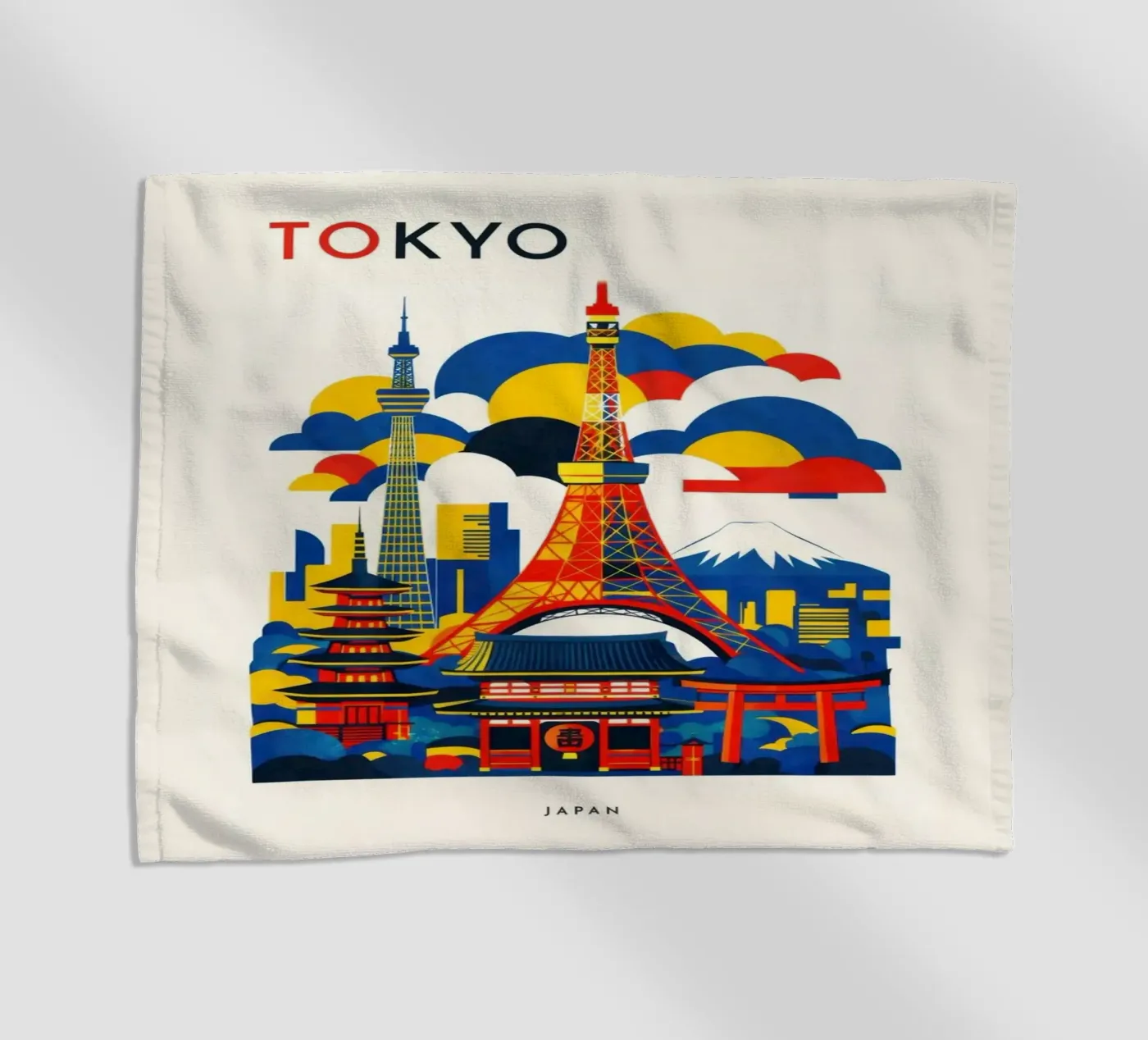 Tokyo Flat telo mare da Art Unleashed