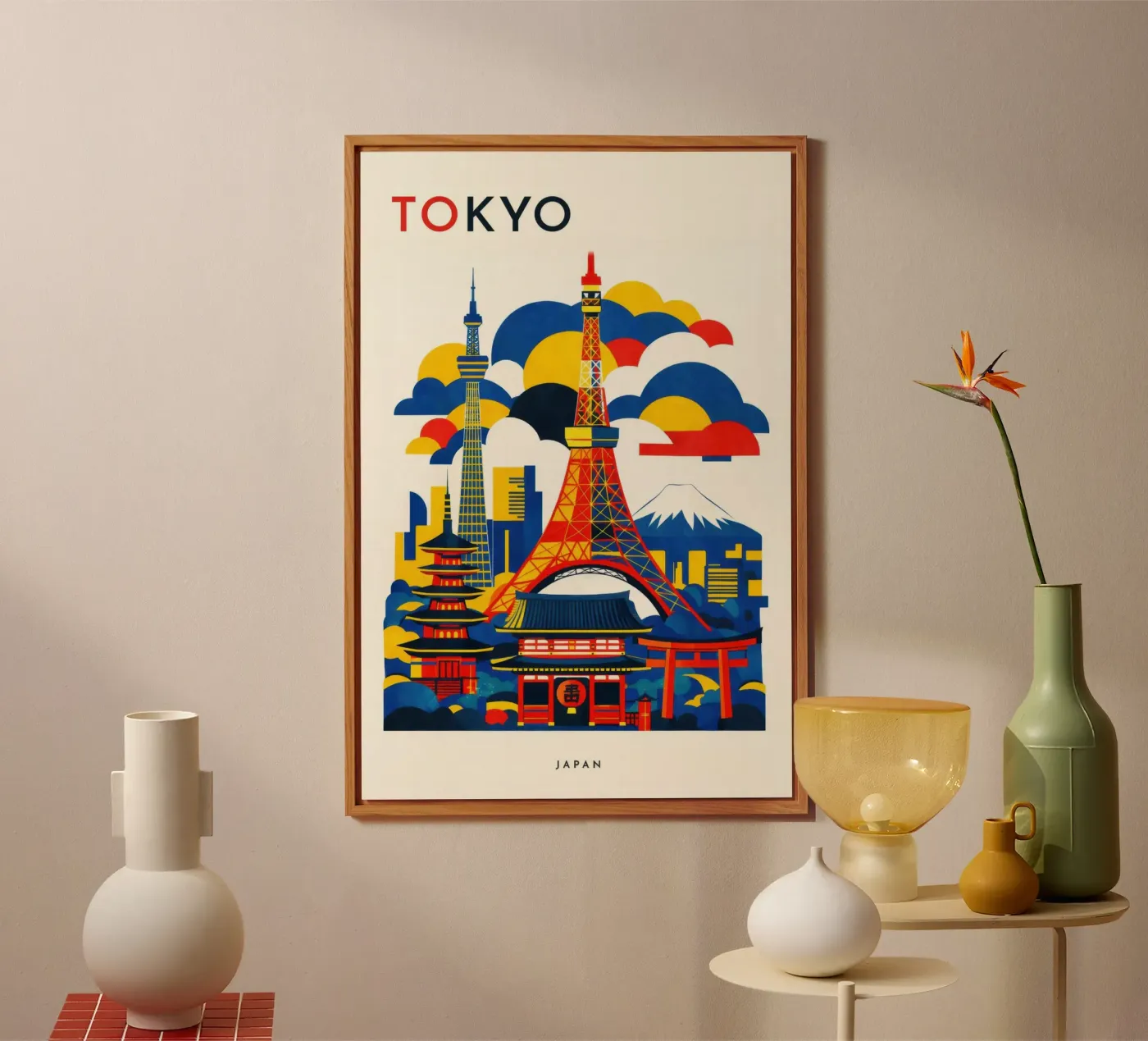 Tokyo Flat forex plate by Art Unleashed
