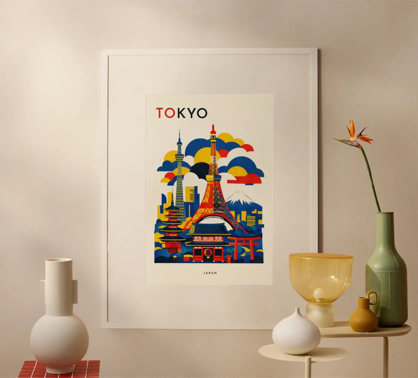 Tokyo Flat poster de Art Unleashed
