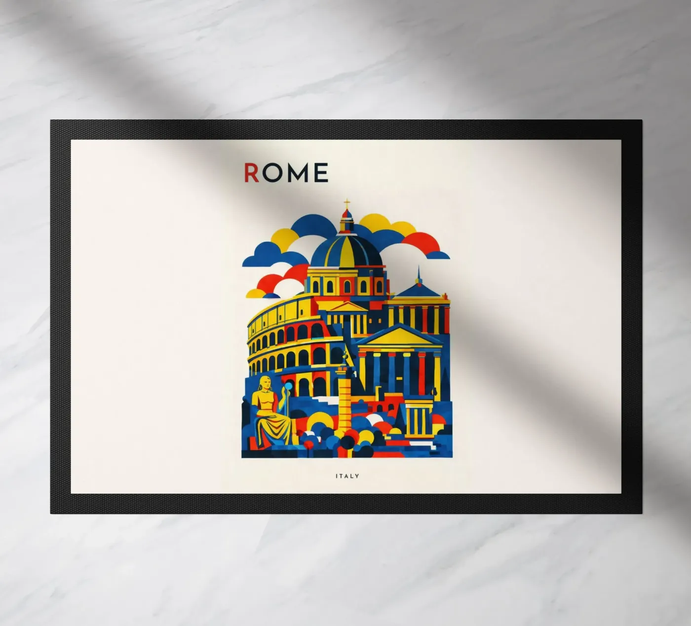 Rome Flat paillasson de Art Unleashed