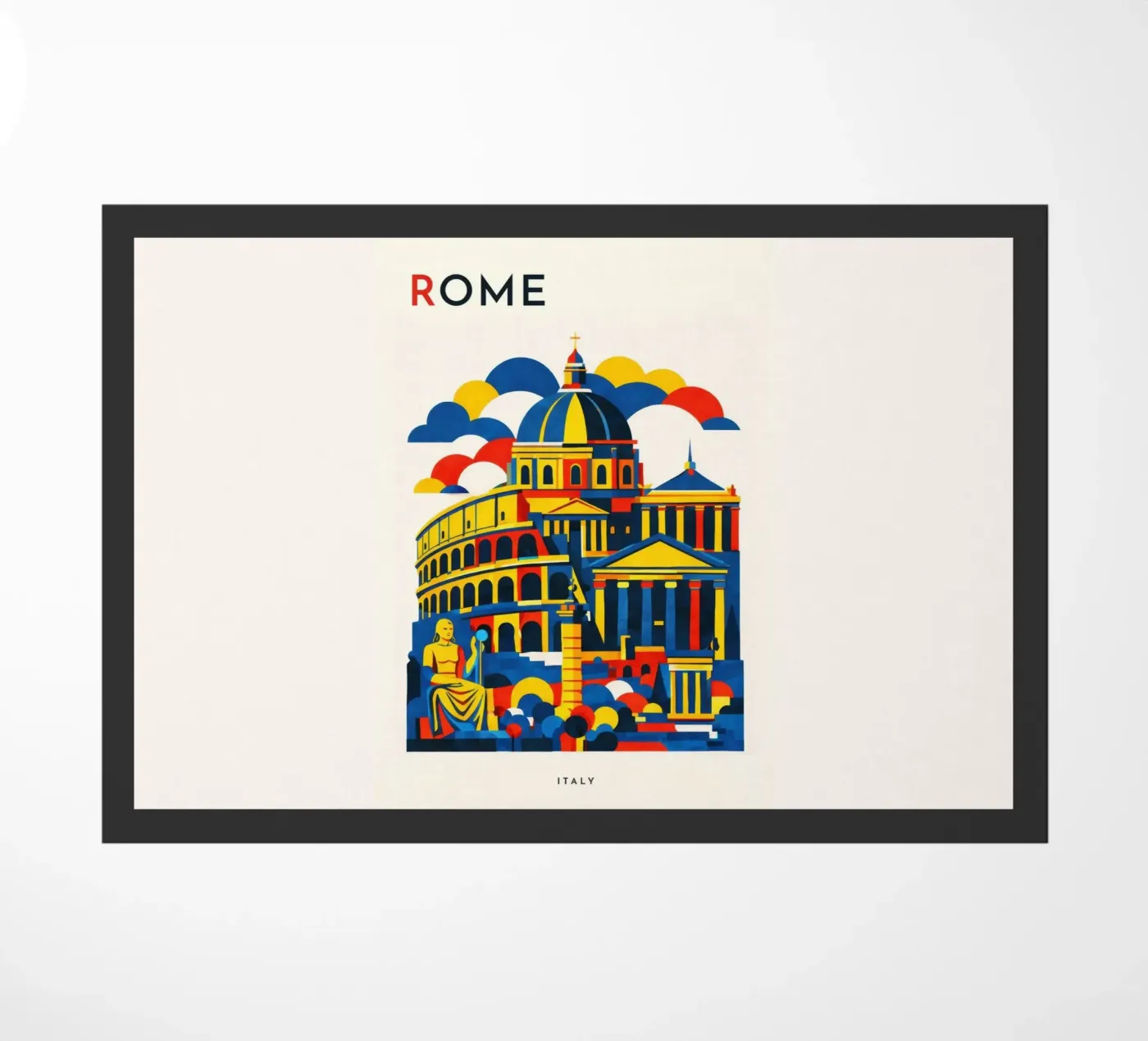 Rome Flat paillasson de Art Unleashed