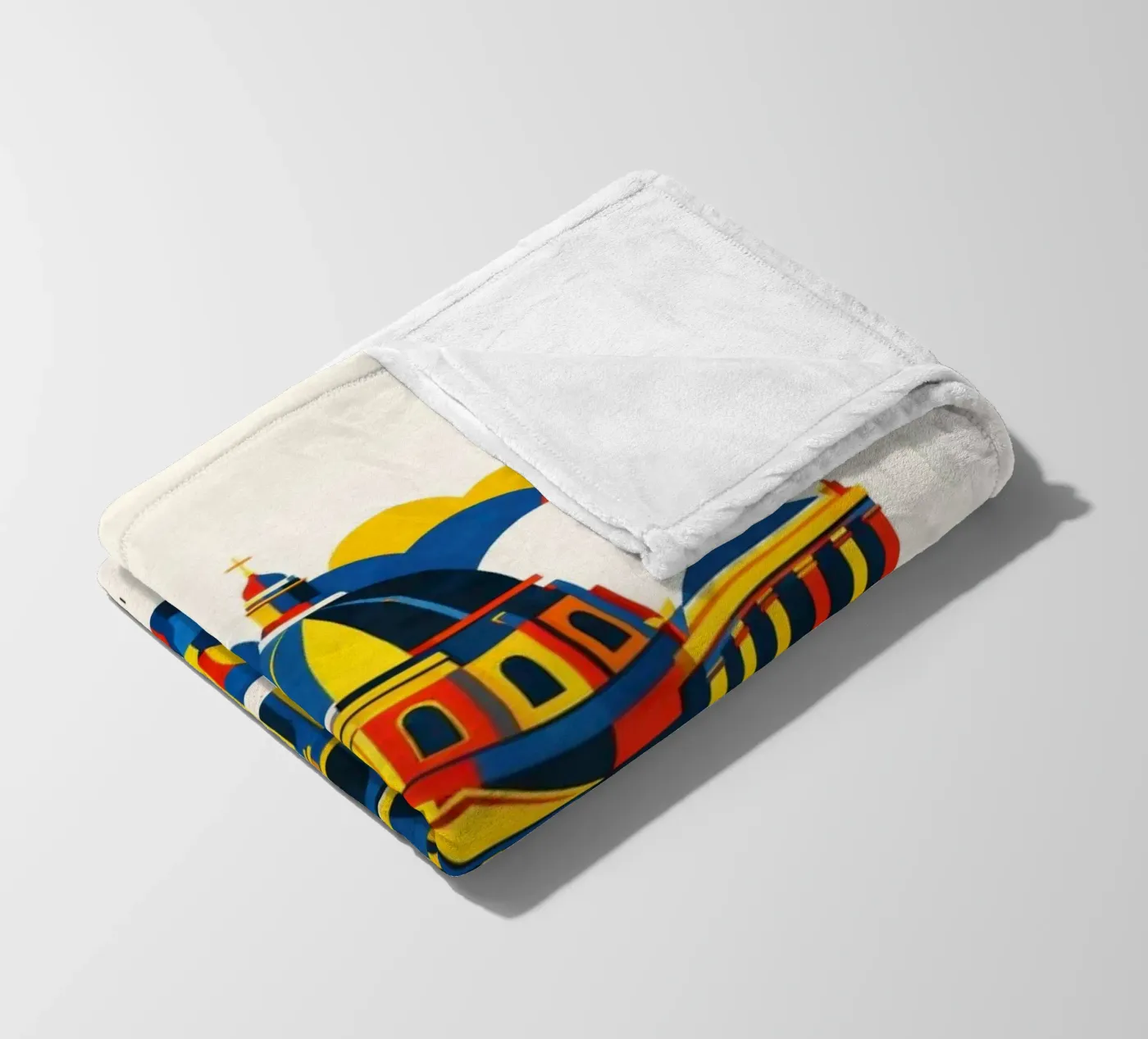 Rome Flat Fleecedecke von Art Unleashed