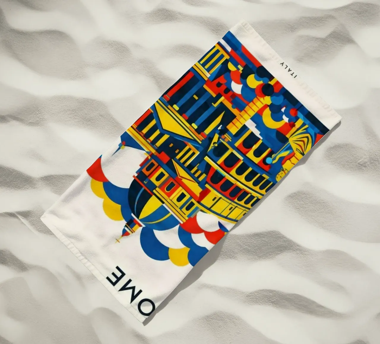 Rome Flat telo mare da Art Unleashed