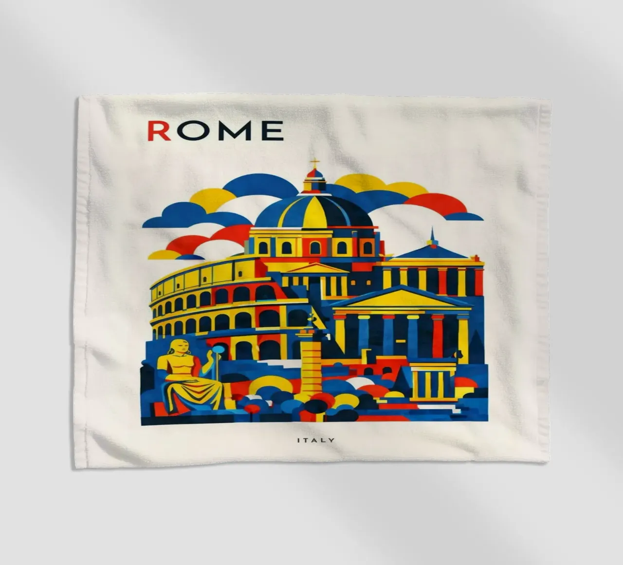 Rome Flat telo mare da Art Unleashed