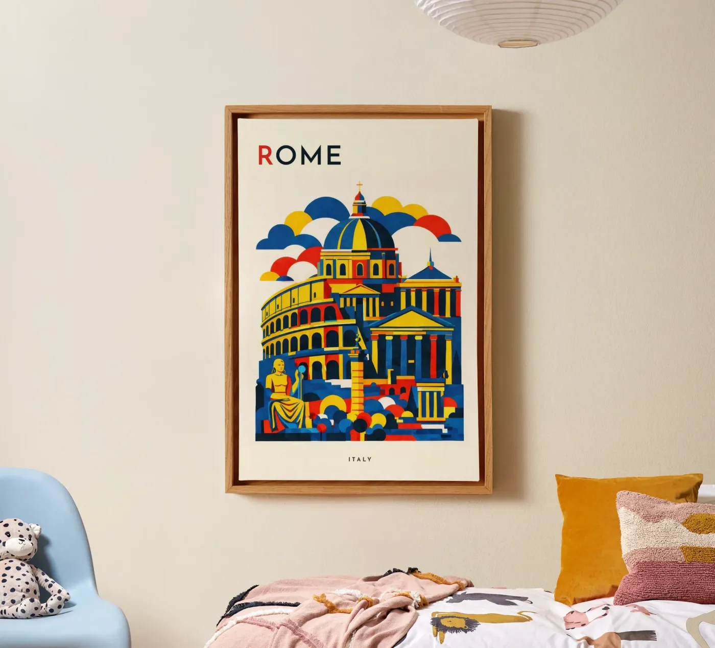 Rome Flat tela da Art Unleashed