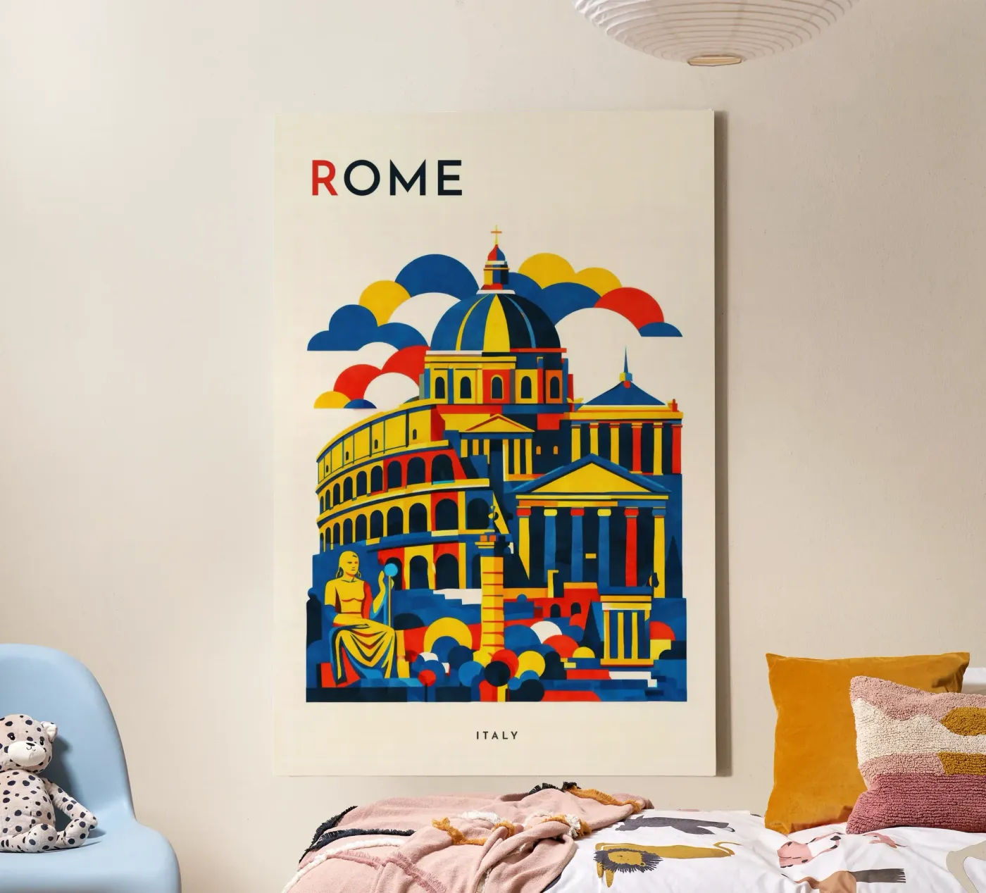 Rome Flat tela da Art Unleashed