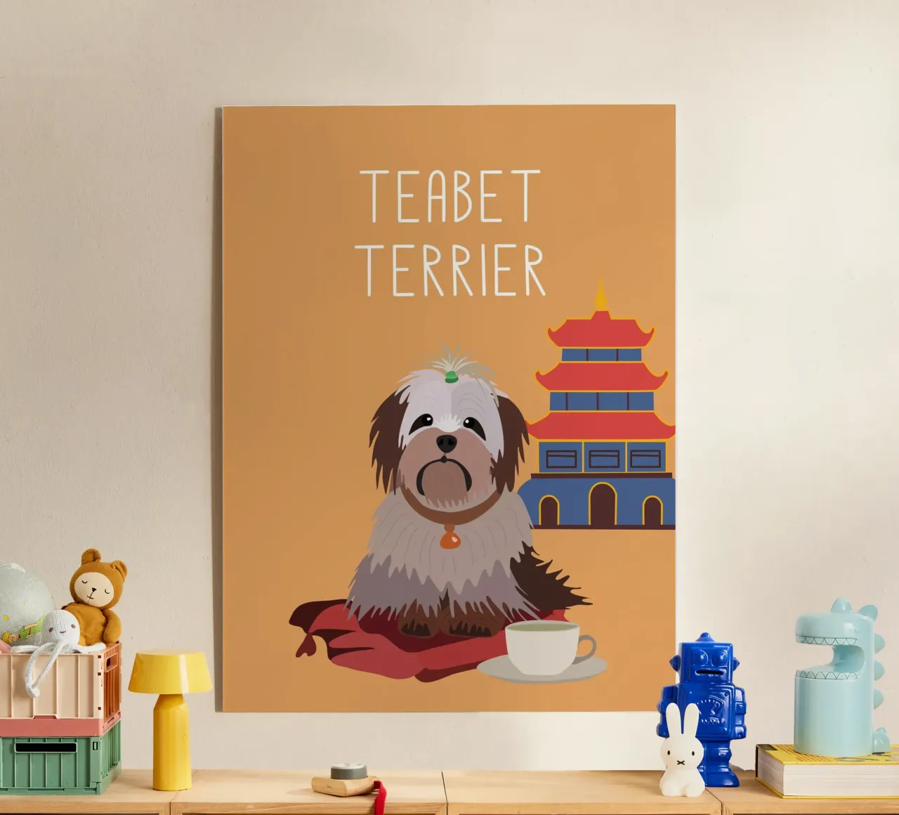 Teabet Terrier plexiglass da Constanze Art Direction