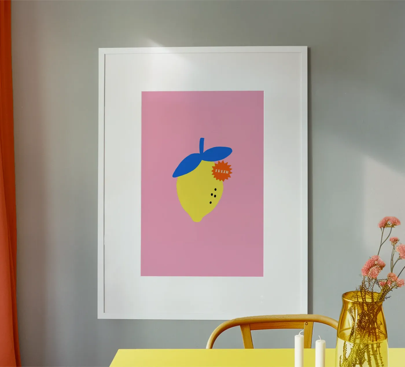 Limone "Fresh" poster da Maren Gross