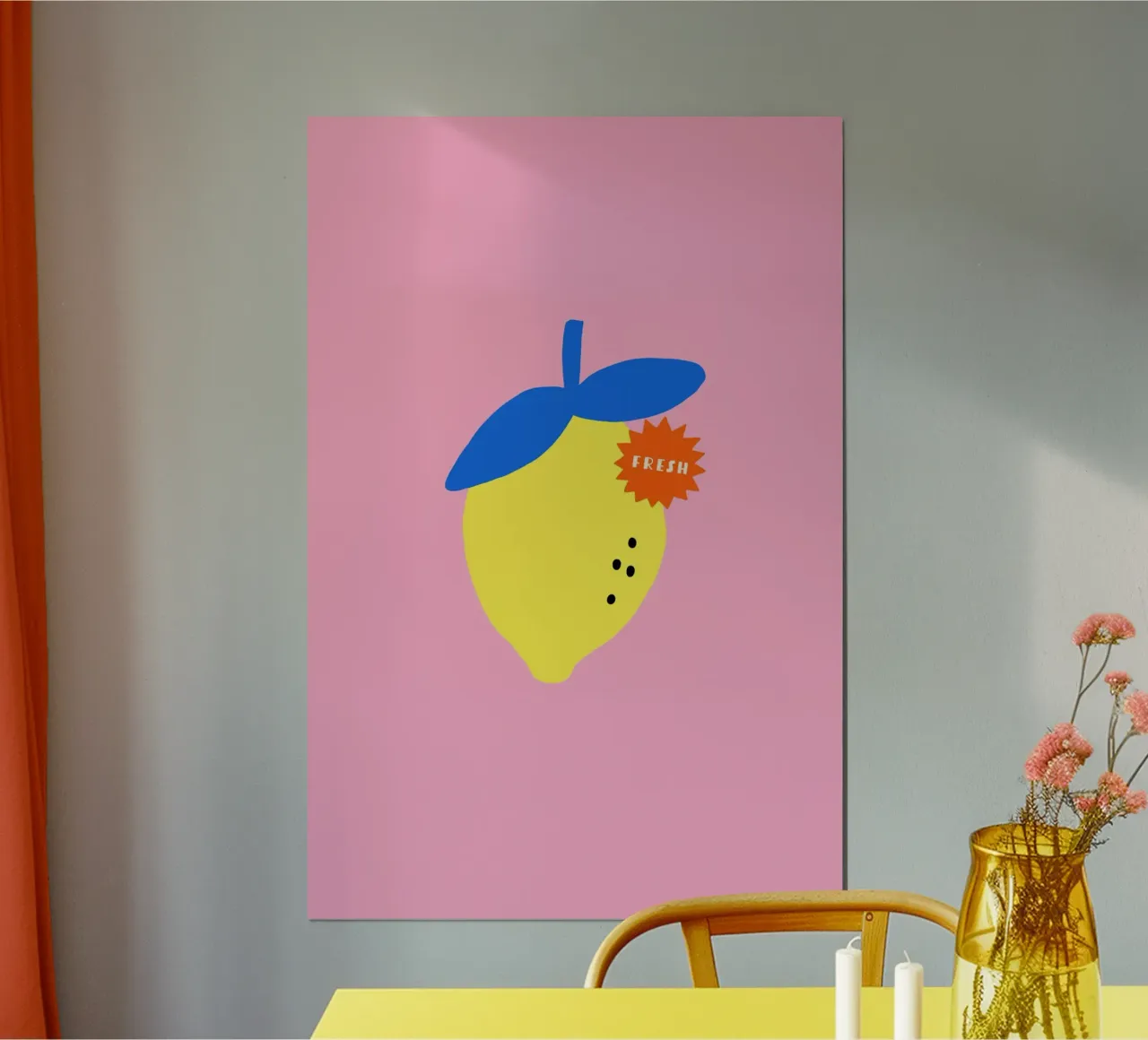 Limone "Fresh" poster da Maren Gross