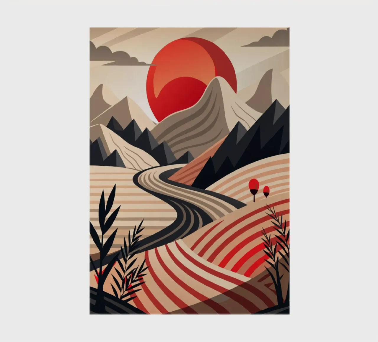 Sunset Serendipity notebook by Artistic-shop