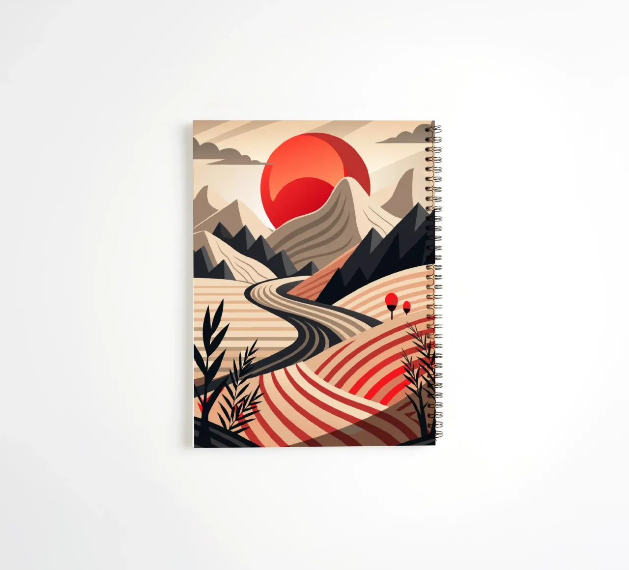 Sunset Serendipity spiral notebook by Artistic-shop